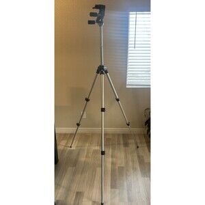 BOGEN MANFROTTO ITALY 3021 TRIPOD, 3047 HEAD, & QUICK RELEASE PLATE GOOD WORKING